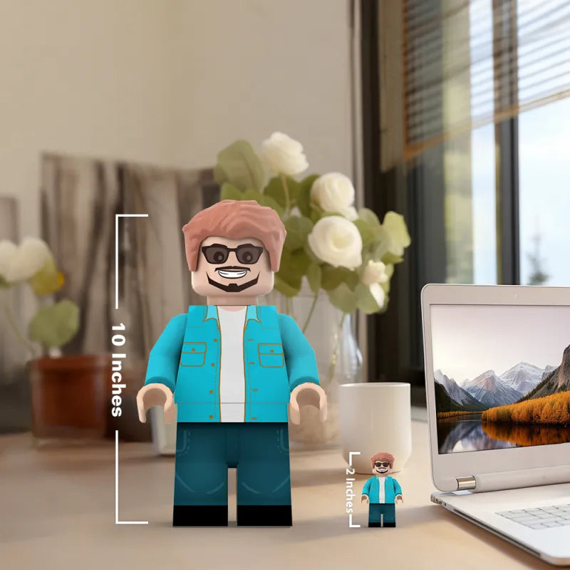 Custom Classic Minifigure (6–13") – Only Available Here