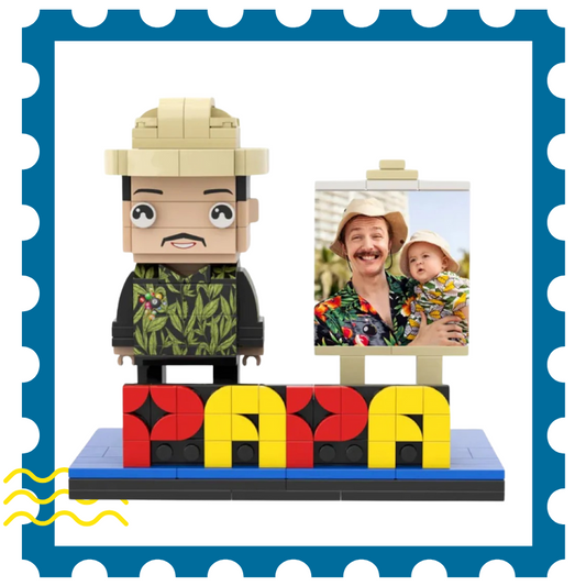 Custom PAPA Brick Figure