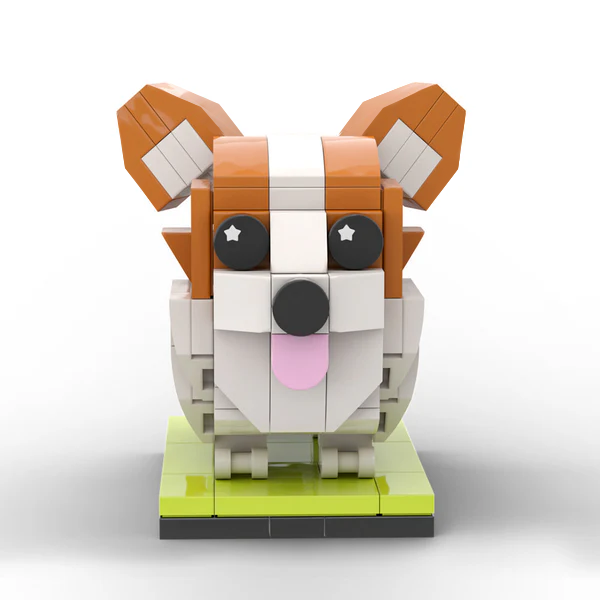Christmas Corgi Full Custom Figure