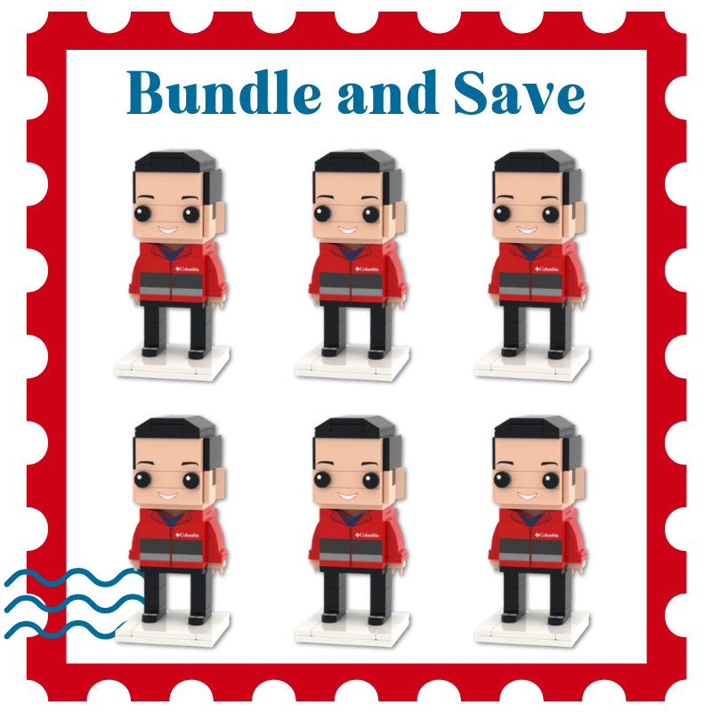 6-Person Custom Mini Figure Bundle and save