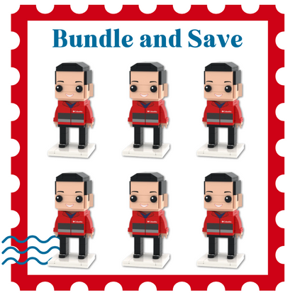 6-Person Custom Mini Figure Bundle and save