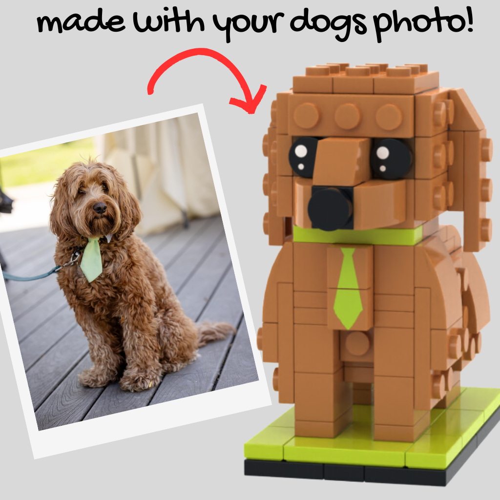 Custom Cavapoo / Cavoodle Brick Figure