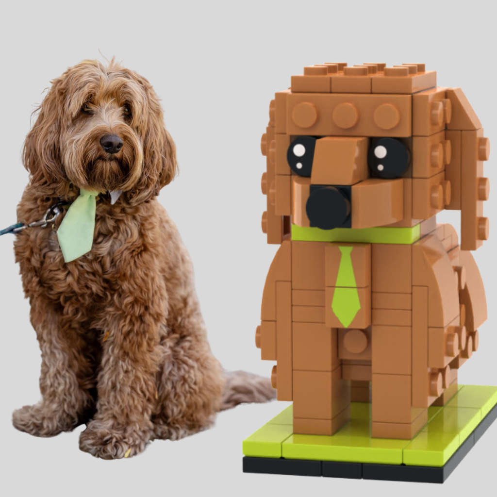 Custom Cavapoo / Cavoodle Brick Figure