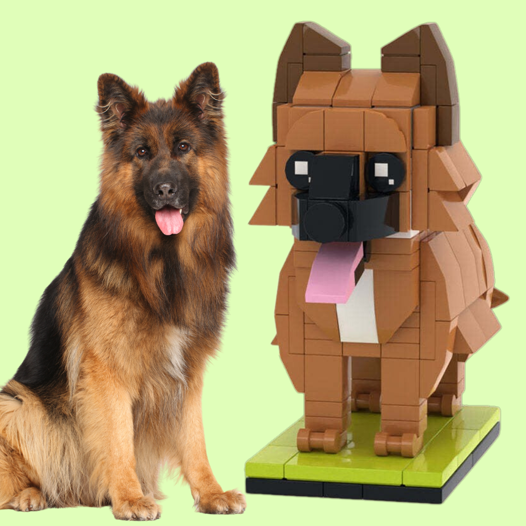 Custom German Shepherd Dog Figure