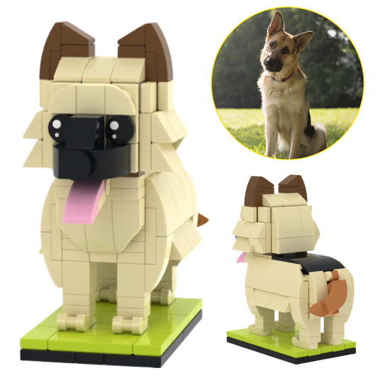 Custom German Shepherd Dog Figure