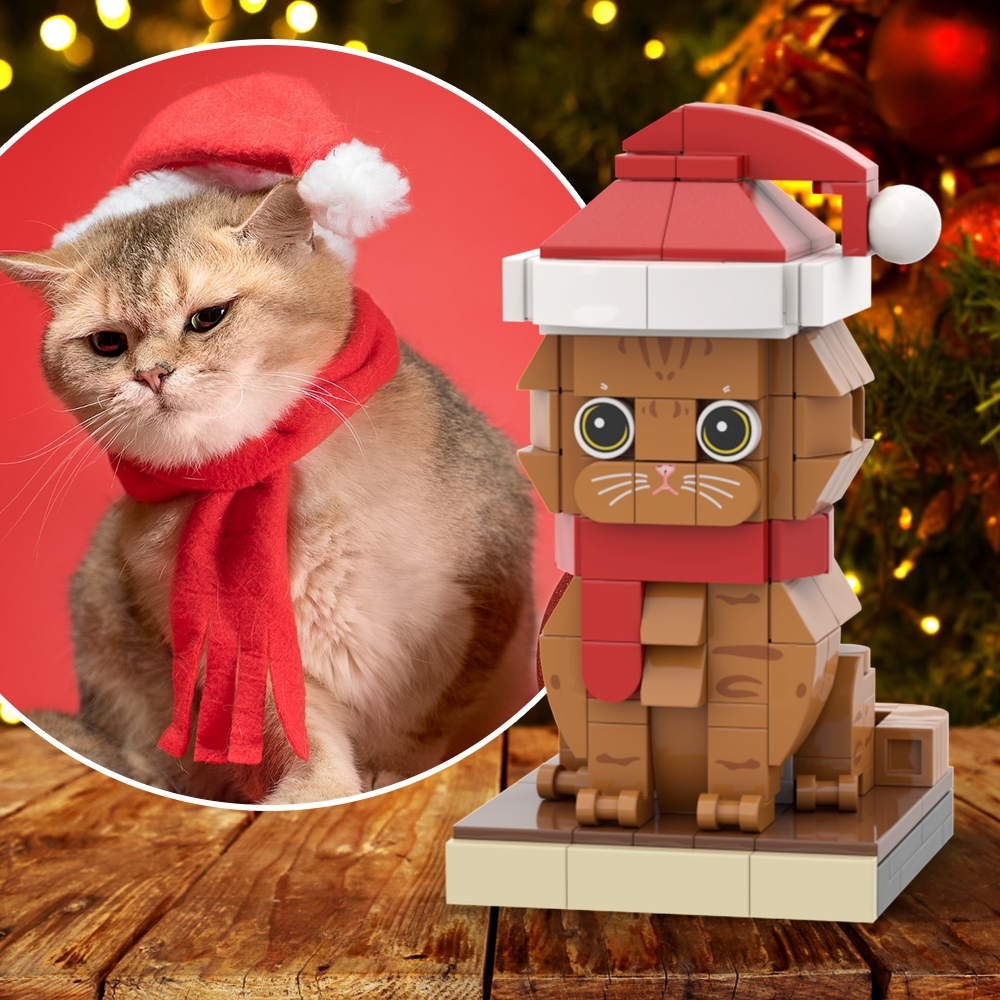 Christmas Cat Custom Full Custom Figure