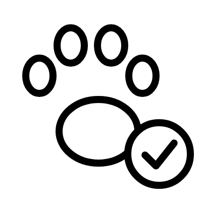 Pet matched from photo icon