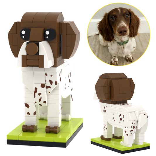 Custom Springer Spaniel Dog Brick Figure