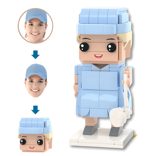 Style Your Brick – Female Golfer - Brick-You