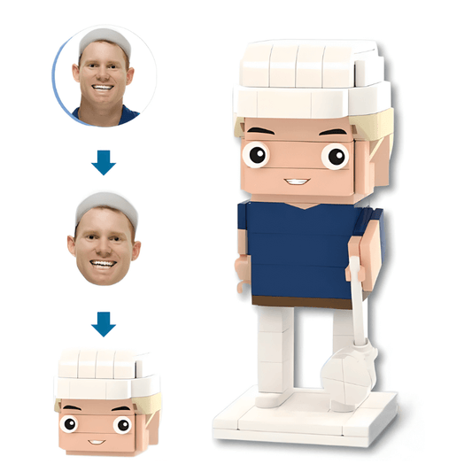 Style Your Brick – Male Golfer - Brick-You