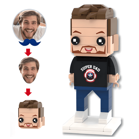Style Your Brick – Super Dad - Brick-You
