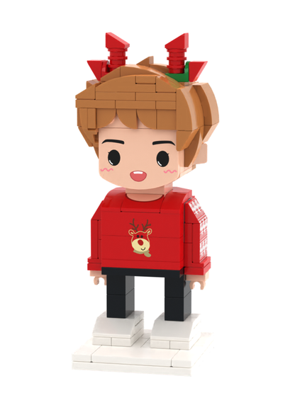 Style Your Brick - Christmas Elk Child