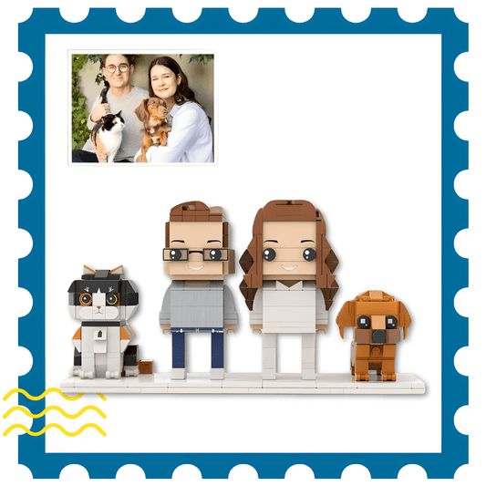 best personalized pet gifts – couple with dog and cat mini figures