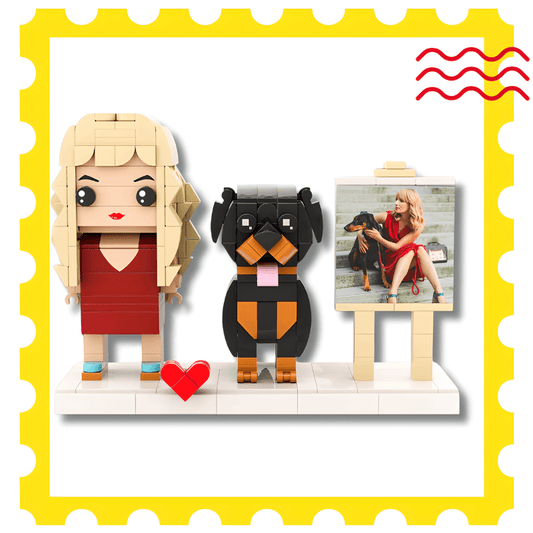 best pet owner gift – mini figure and custom dog figurine