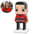 Custom Brick Person – One Personalised Mini Figure from Photo - Brick-You