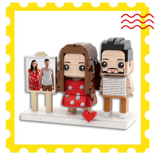 custom couple legos set custom couple gift with frame